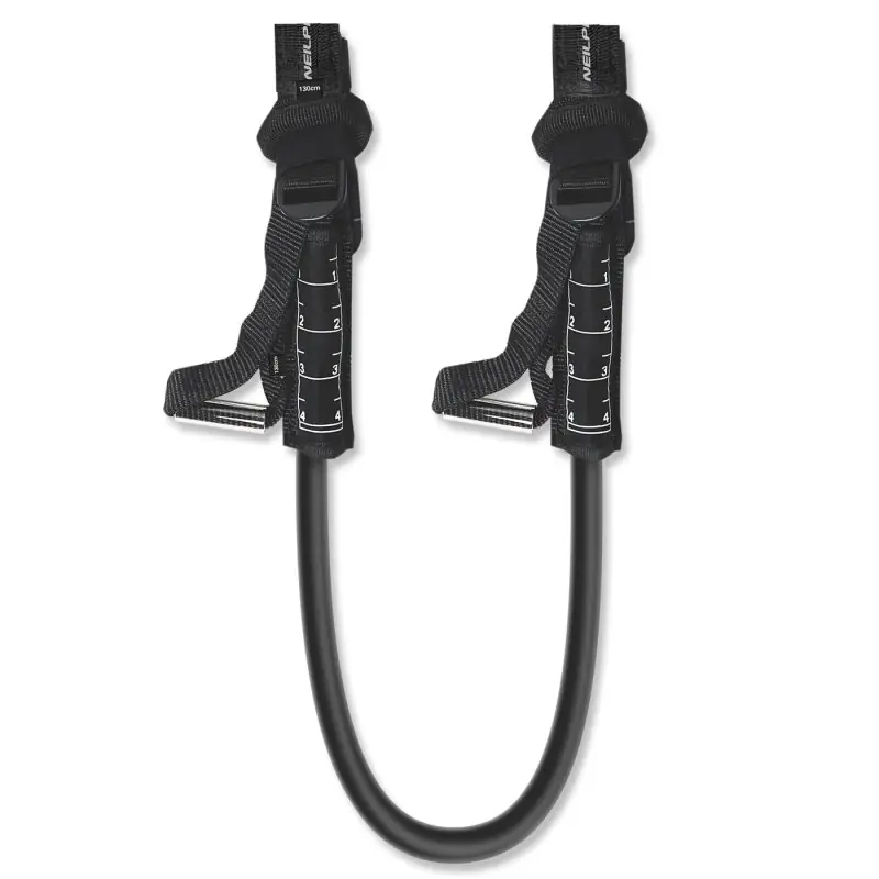 Trapeztampen NeilPryde Travel Vario Harness Lines Black Super-Preis