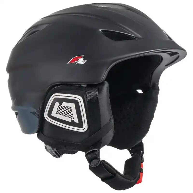 Ski- & Snowboard-Helm F2 Ride Black Schnäppchen