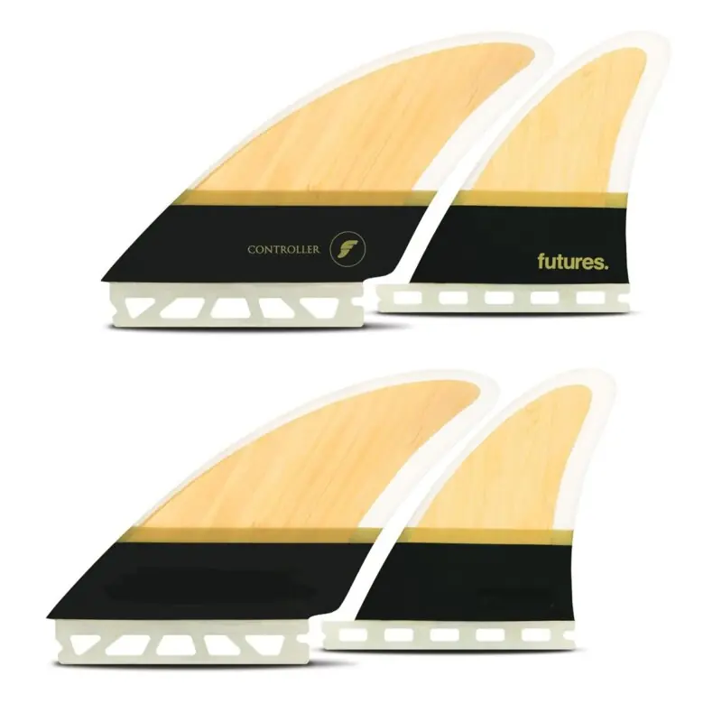 FUTURES Quad Fin Set Controller Honeycomb Must-Have