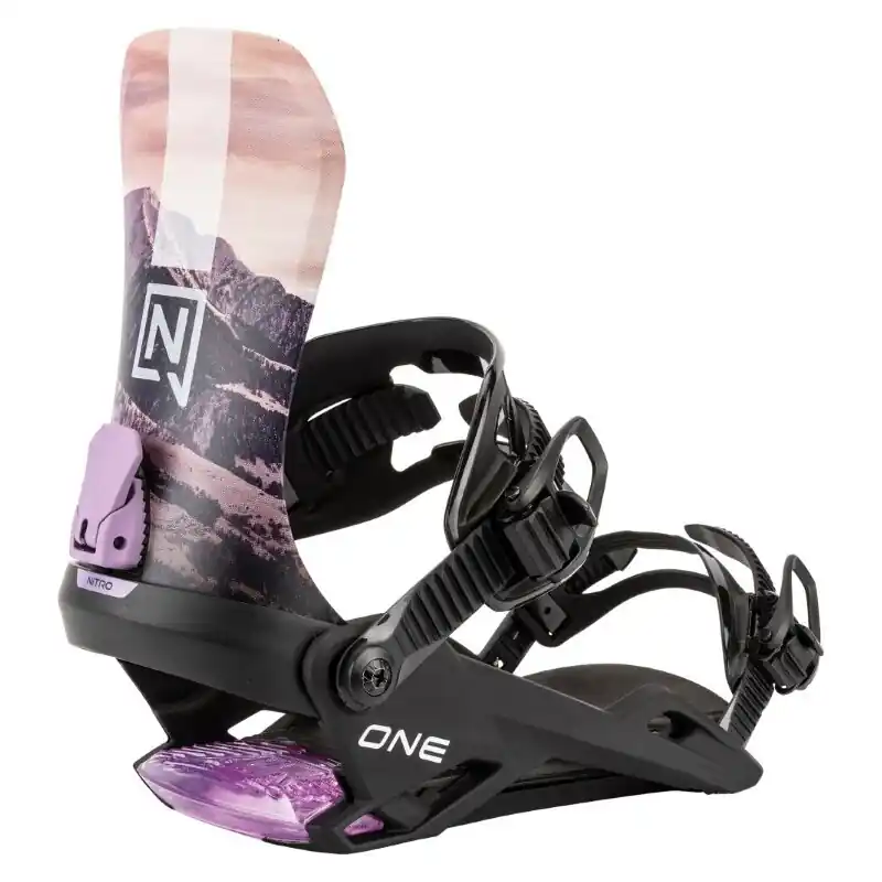 Neuheit Snowboard-Bindung Nitro One Sunrise 2025 / 2026