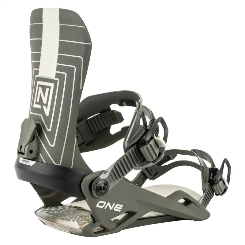 Abverkauf Snowboard-Bindung Nitro One Shadow 2025 / 2026