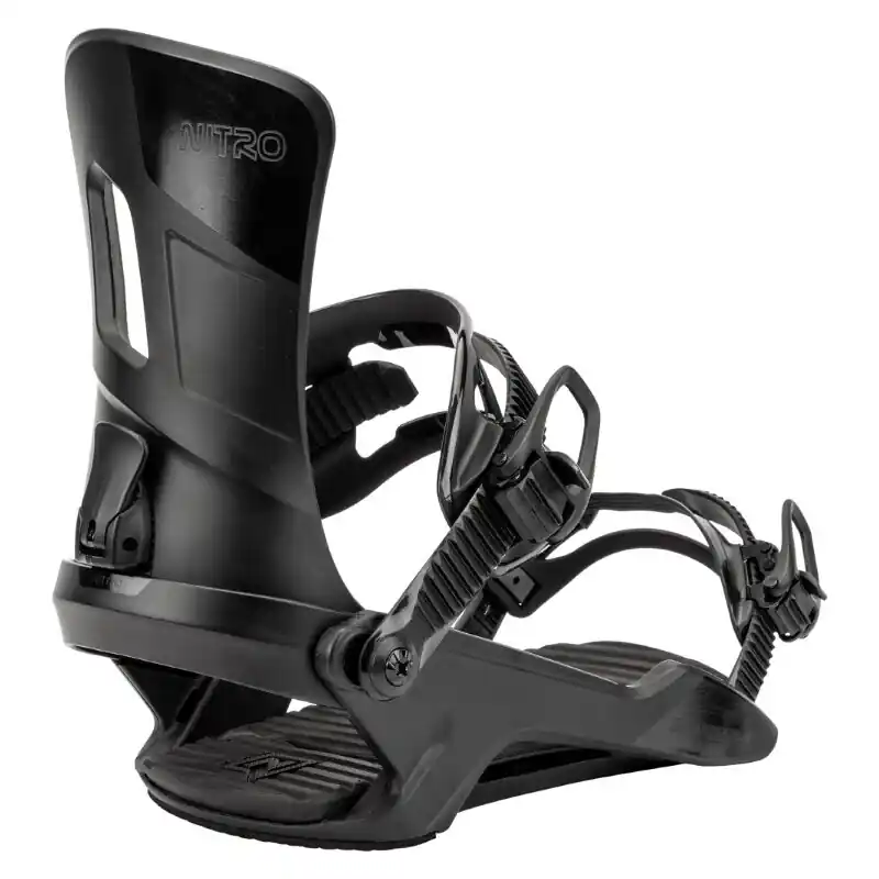 Neu Im Sortiment Snowboard-Bindung Nitro Rambler Ultra Black 2025 / 2026