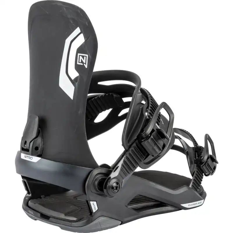 Snowboard-Bindung Nitro Charger Mini Black 2025 / 2026 Bestseller