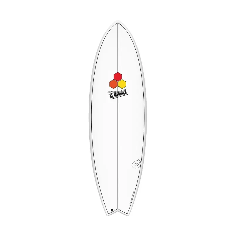 Surfboard CHANNEL ISLANDS X-lite PodMod 6.2 Weiss Sonderangebot