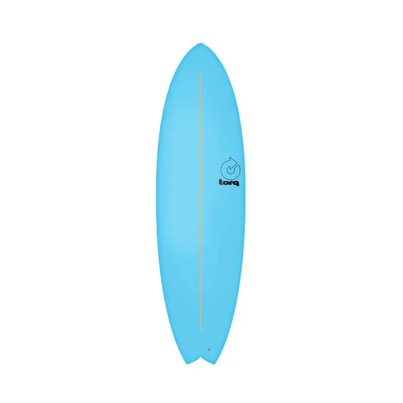 Surfboard TORQ Softboard 6.3 Mod Fish Blau Nur Heute