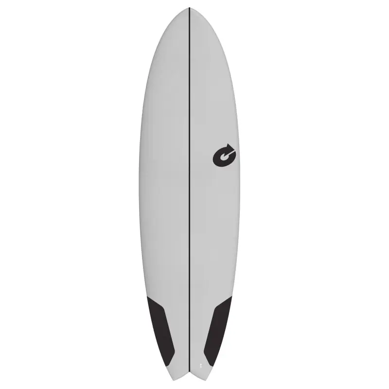 Rabatt Surfboard TORQ Softboard EVA 5.11 Mod Fish Grau
