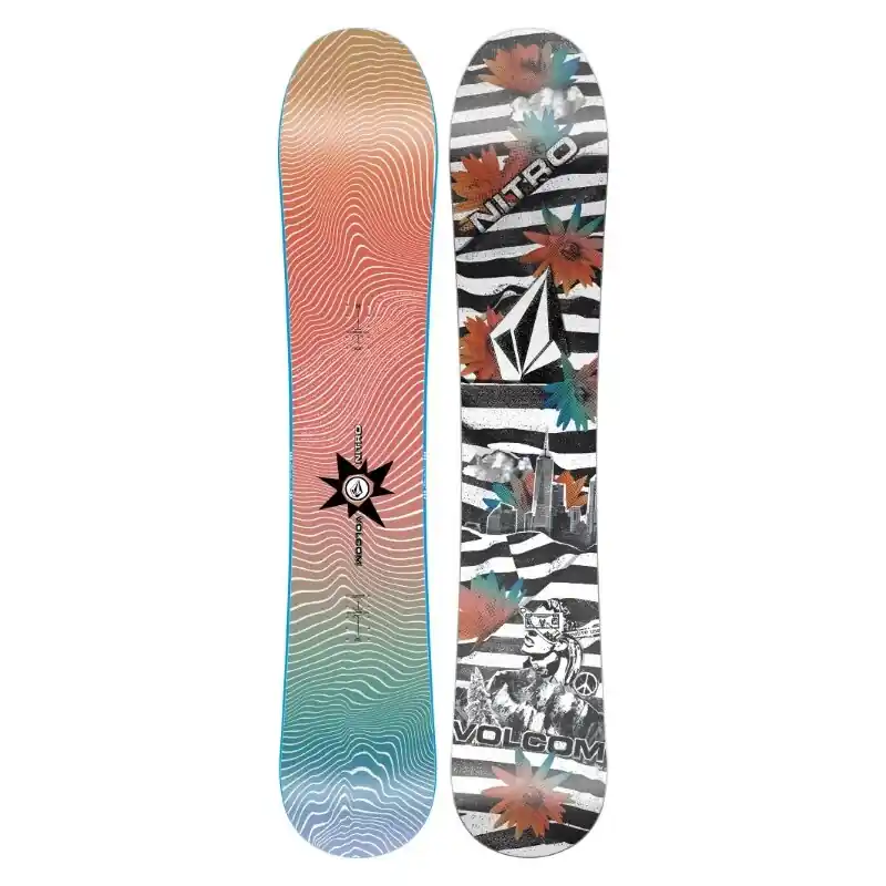Sichere Zahlung Snowboard Nitro Alternator X Volcom 2024 / 2025