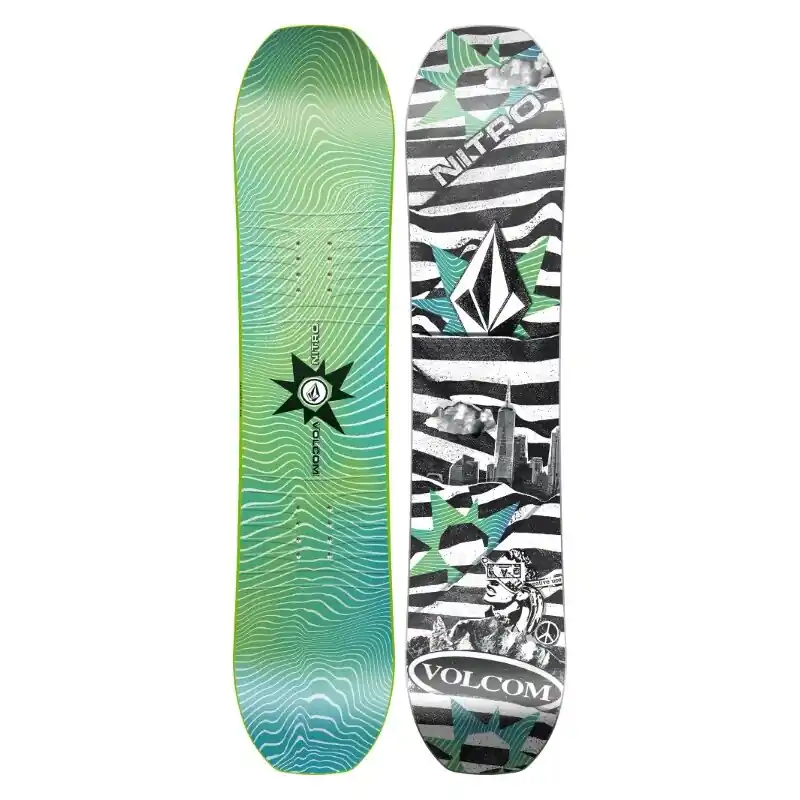 Snowboard Nitro Ripper Kids X Volcom 2024 / 2025 Garantierte Lieferung