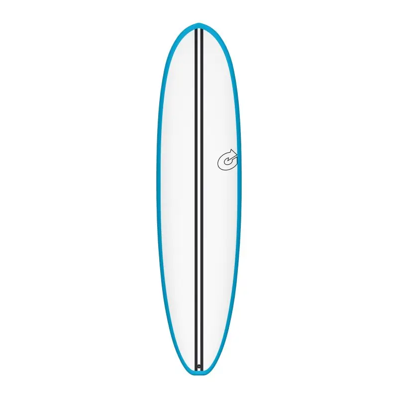 Surfboard TORQ TEC V+ 8.0 Rail Blau Super-Preis