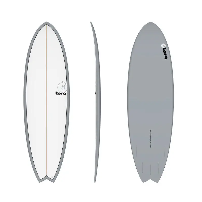 Bestseller Surfboard TORQ TET 5.11 MOD Fish Grey Pinline