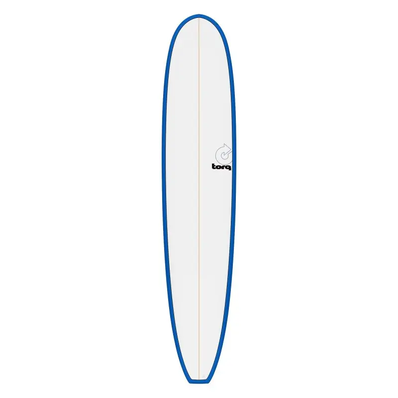 Billig Surfboard TORQ TET 9.6 Longboard Blau Pinline