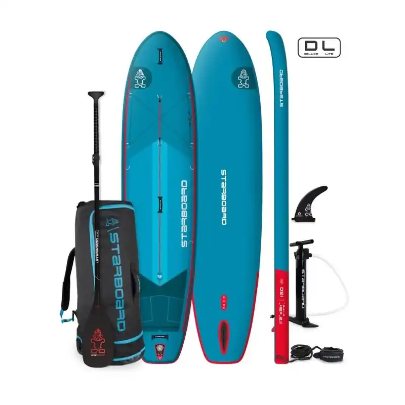 Sonderaktion i-SUP Starboard iGO Deluxe Lite Roll 2026 - 11,2 x 31 x 6 - KOMPLETTSET