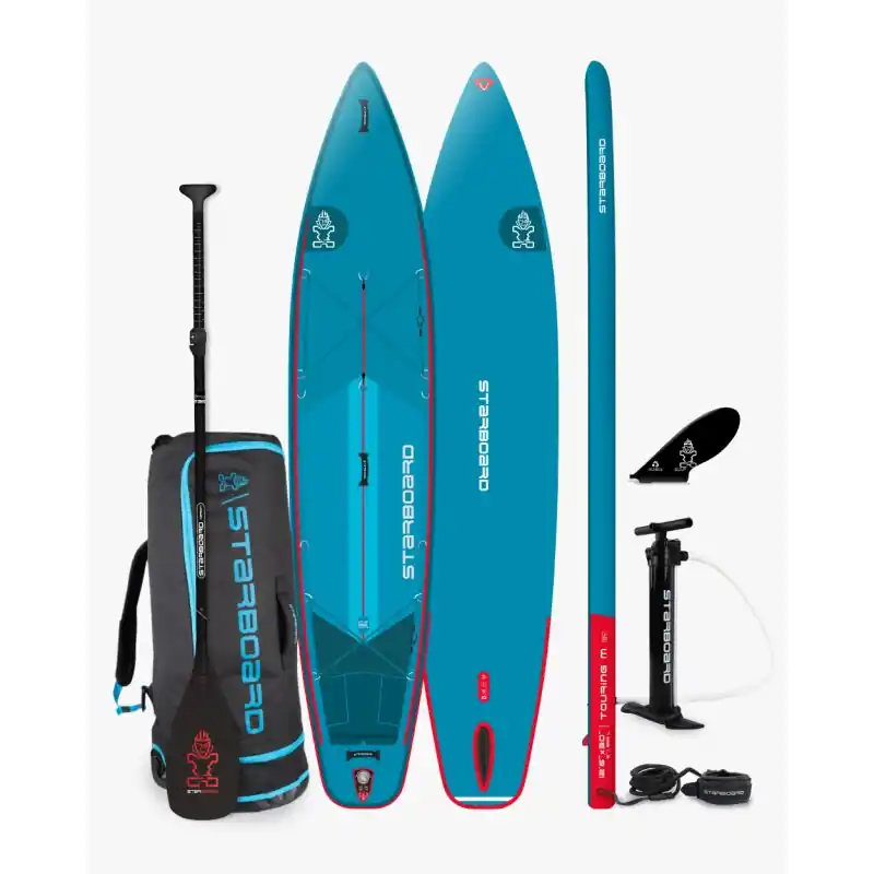 Preis Gesenkt i-SUP Starboard Touring Deluxe Lite Roll 2026 - 12,6 x 30 x 6 - KOMPLETTSET