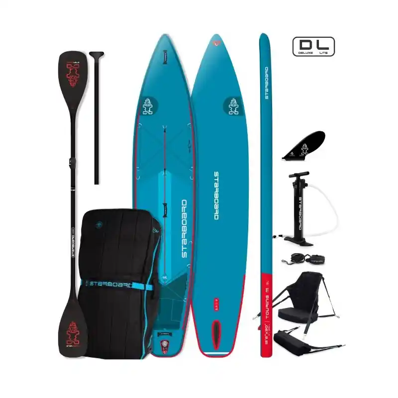 i-SUP Starboard Touring Deluxe Lite Roll 2026 - 12,6 x 30 x 6 - KAYAK SET Jetzt Bestellen