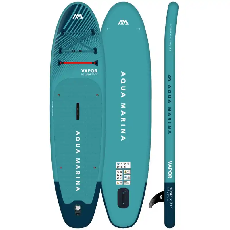 i-SUP Aqua Marina Vapor 2025 - 10‘4" x 31" x 6" KOMPLETTSET Saisonangebot