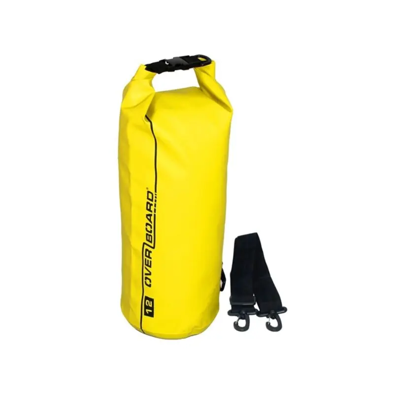 OverBoard wasserdichter Packsack 12 Liter Gelb Markenware