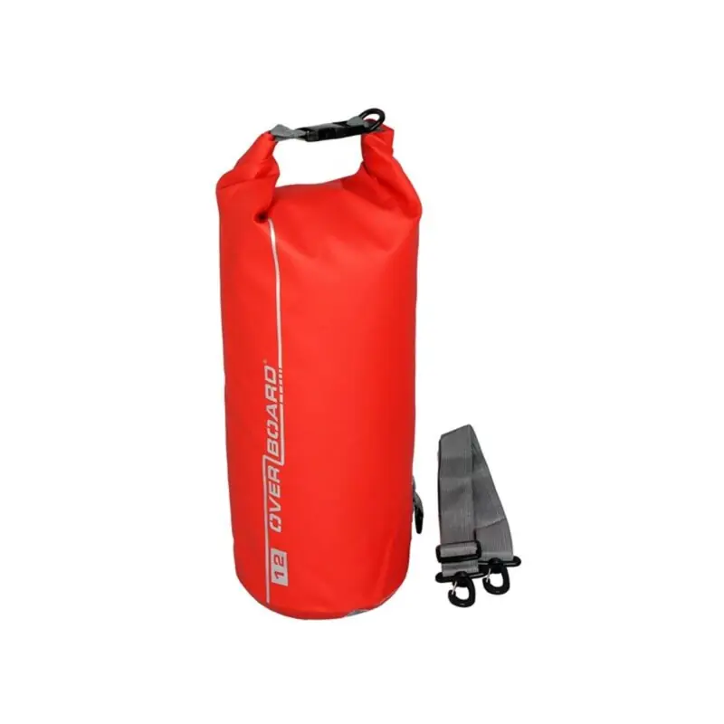 OverBoard wasserdichter Packsack 12 Liter Rot Begrenztes Angebot