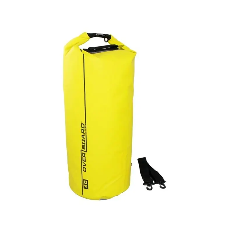 OverBoard wasserdichter Packsack 40 Liter Gelb Zertifiziert