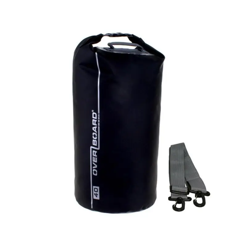 OverBoard wasserdichter Packsack 40 Liter Schwarz Geprüft