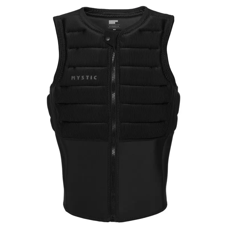 Sale Prallschutzweste Mystic Majestic Impact Vest Frontzip Black