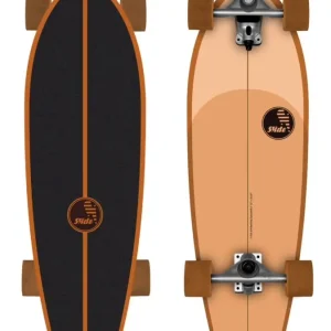 Aktuell Slide Surfskateboard Fish 3/4 Patch 32"