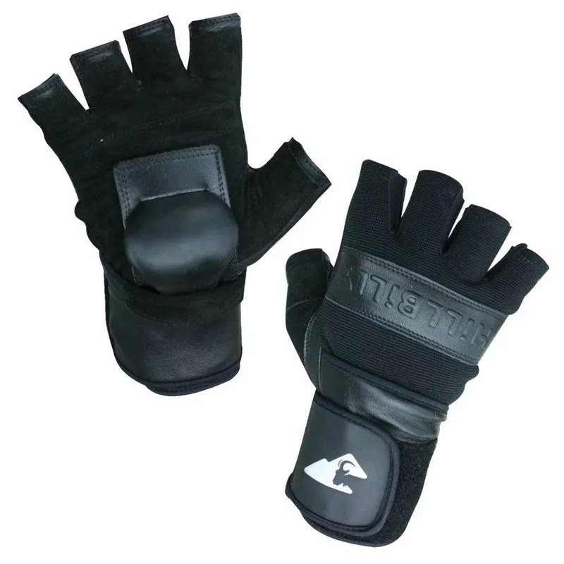 MBS HILLBILLY Wrist Guard Gloves - Black - Half Finger Mega-Angebot