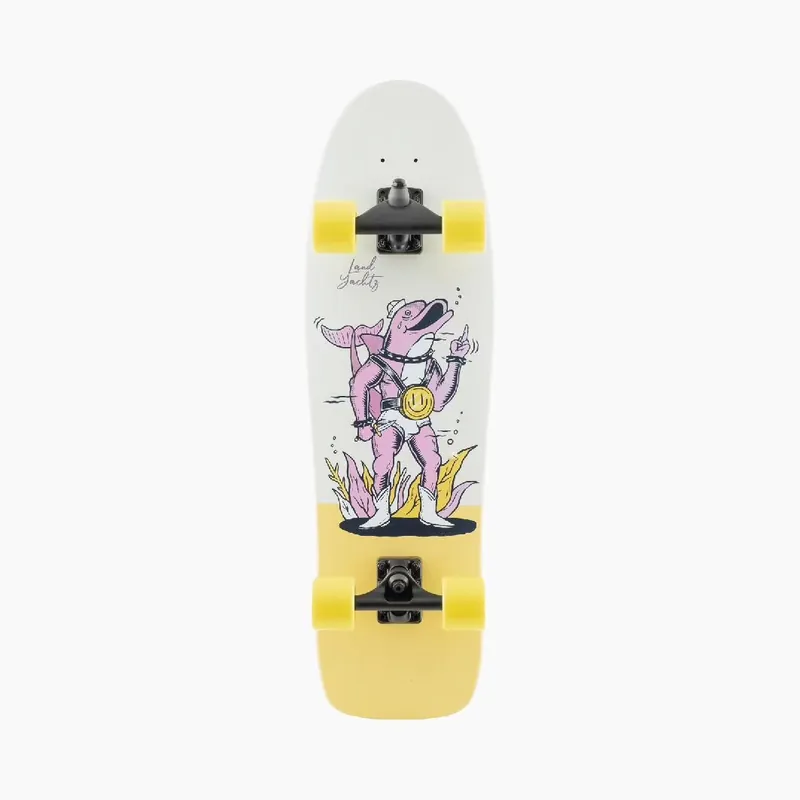 LANDYACHTZ SURF LIFE FLIPPY 32" - SURFSKATE COMPLETE Sonderaktion