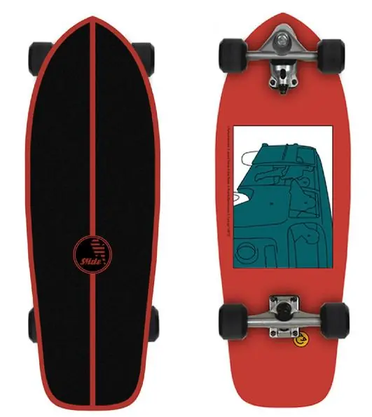 Nur Für Kurze Zeit Slide Surfskateboard Joyful SK Heritage 30"