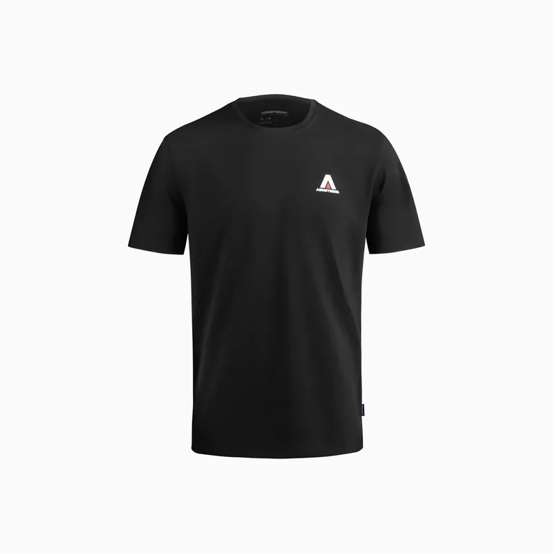 ARMSTRONG Team T-Shirt - Black S Letzte Chance