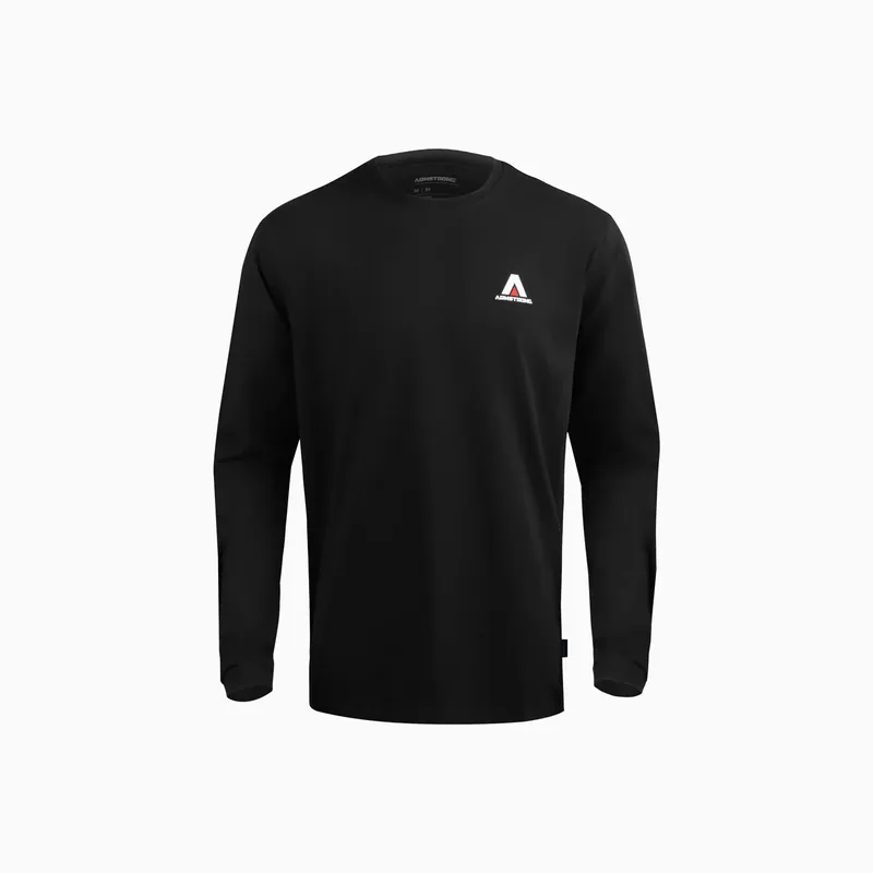 ARMSTRONG Team LS T-Shirt - Black S Markenware