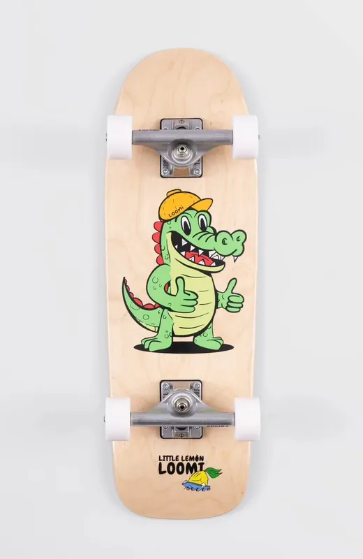 Little Lemon Loomi OK-O-DILE 24,75" - Corkgrip Kids Cruiser Neuheit