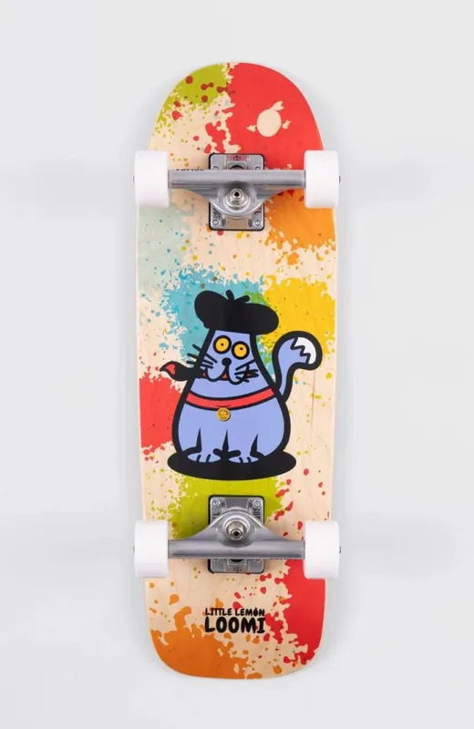 Little Lemon Loomi ART CAT 24,75" - Corkgrip Kids Cruiser Billig