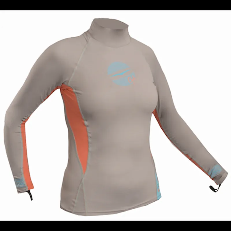 Highlight GUL Lycra Swami Langarm-Rashguard – Damen · Surf und Ski // Surfline
