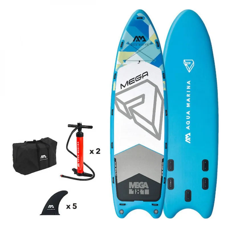 Expressversand Aqua Marina Mega Group 18‘1 aufblasbares SUP · Surf und Ski // Surfline