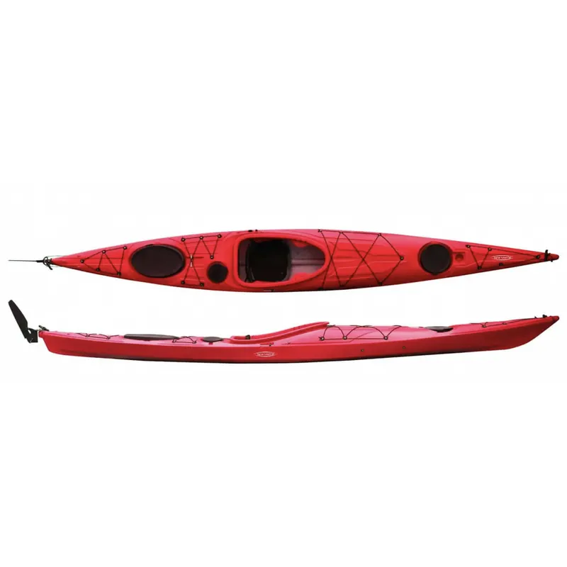 Kracherpreis Ausstellungsmodell – Tahe Marine Playspirit 467 PE Seekajak mit Ruder und Flosse · Surf und Ski // Surfline