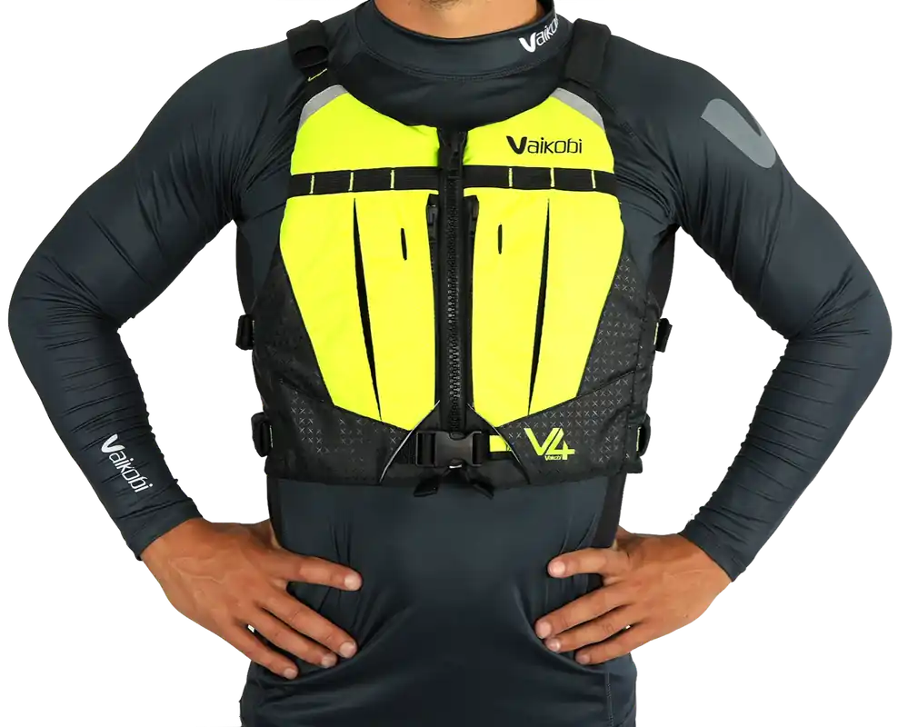 Markenprodukt Vaikobi V4 Ocean Racing PFD-Rettungsweste · Surf und Ski // Surfline