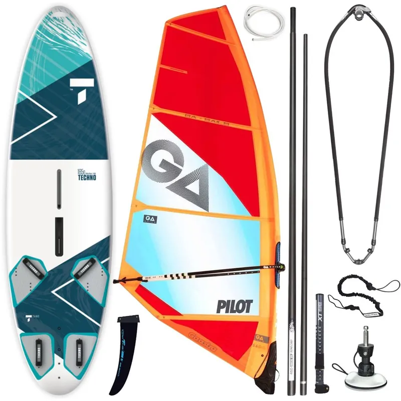 Knallerangebot Tahe Techno + Gaastra Pilot rig - komplet windsurfer · Surf und Ski // Surfline
