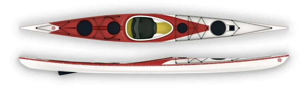 Norse Embla Seekajak mit Flosse – Carbon · Surf und Ski // Surfline Ausverkauf