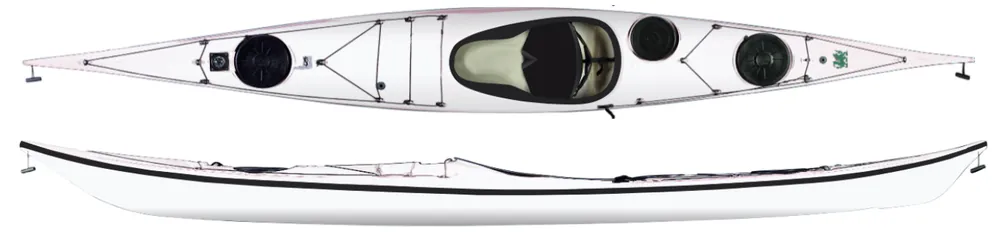 NDK Echo Seekajak mit Flosse – Fiberglas · Surf und Ski // Surfline Highlight