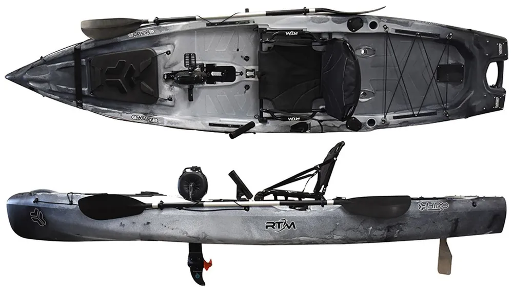 Nur Heute RTM Hiro Impulse Drive Premium Sit-On-Top-Angelkajak · Surf und Ski // Surfline