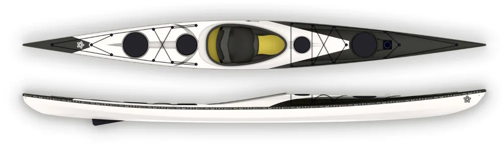 Sonderangebot Norse Ash Seekajak mit Flosse – Carbon · Surf und Ski // Surfline