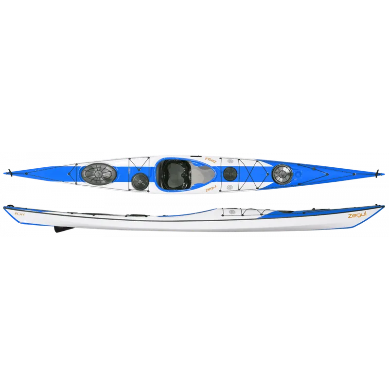 Zegul Arrow Play HV A-Core Seekajak mit Flosse und Ruder · Surf und Ski // Surfline Sonderangebot