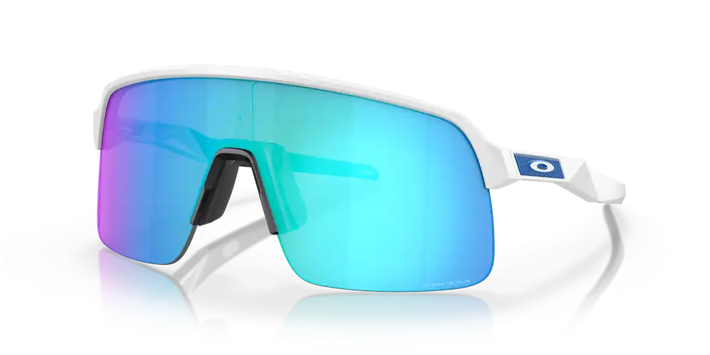 Heißes Angebot Oakley Sutro Lite – Prizm Sapphire-Gläser, mattweißer Rahmen · Surf und Ski // Surfline