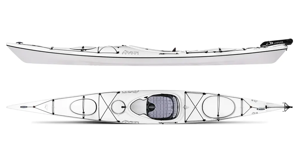Delta 15S Seekajak mit Ruder · Surf und Ski // Surfline Garantierte Lieferung