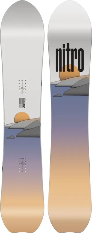 Versand Am Gleichen Tag NITRO Drop Snowboard - damen · Surf und Ski // Surfline