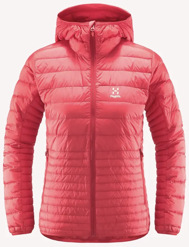 Echt Haglöfs Micro Nordic Daunenjacke mit Kapuze - Damen · Surf und Ski // Surfline