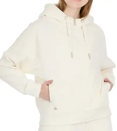 Preisreduziert Ragwear CORDULY CORDY Zip Hoodie ivory Warehouse One