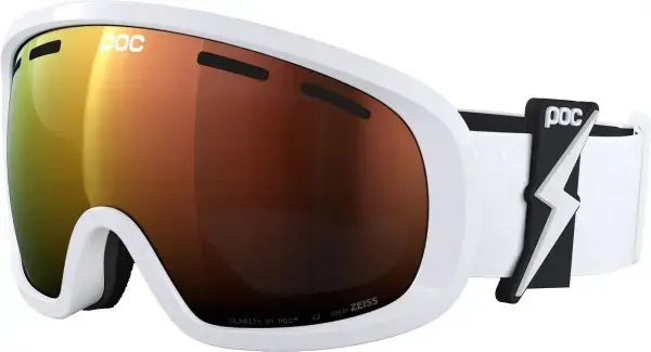 Direktkauf Poc FOVEA MID Schneebrille blixten white/partly sunny orange Warehouse One
