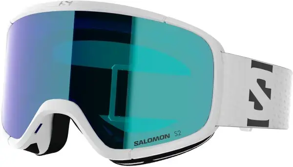 Neue Ware Salomon AKSIUM 2.0 Schneebrille white/mid blue Warehouse One