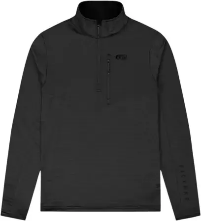 Preis Gesenkt Picture BAKE GRID 1/4 Zip Fleece black Warehouse One